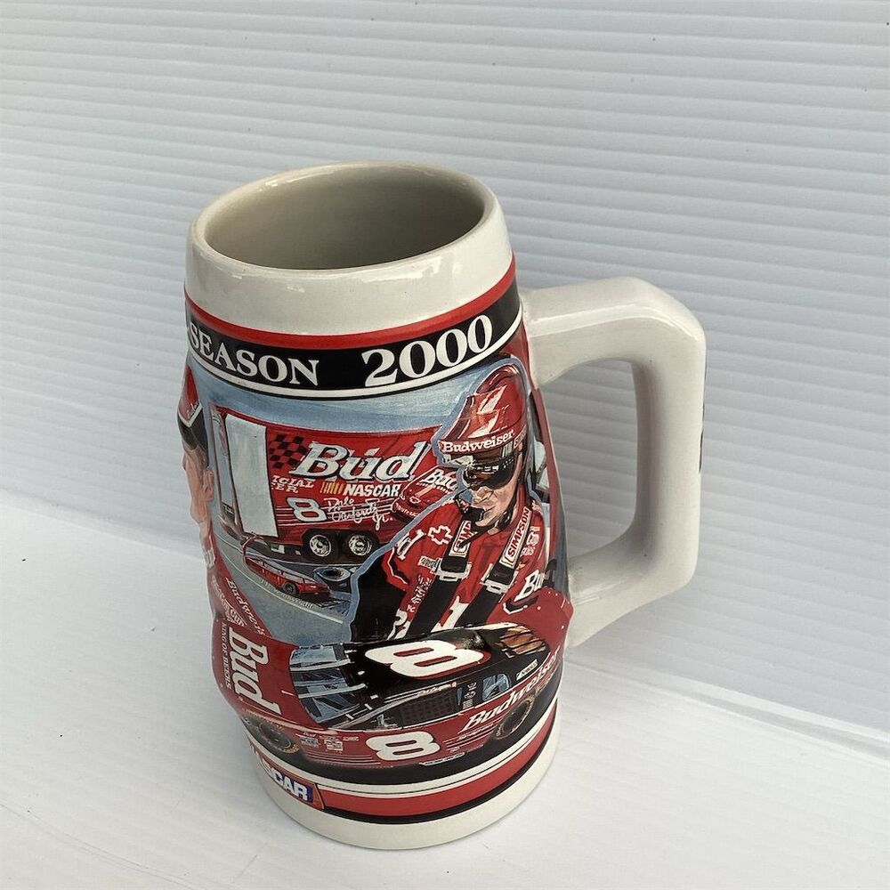 2000 Budweiser Dale Earnhardt Jr. NASCAR Inaugural Season Stein